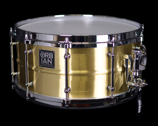 6.5"x14" Beaded Brass shell, 1mm