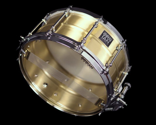 6.5"x14" Beaded Brass shell, 1mm