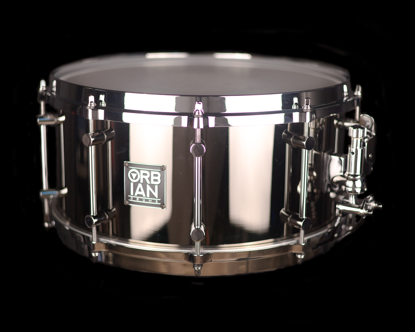 6.5"x14" Black Chrome Over Brass shell, 1mm