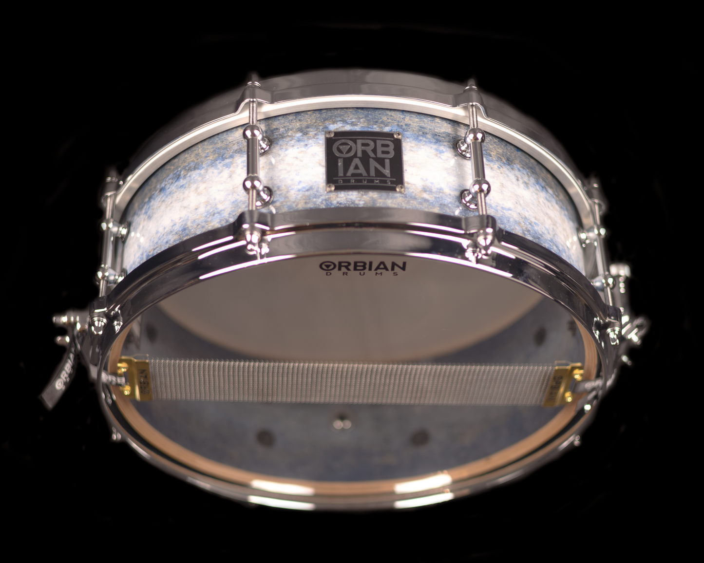 4.5"x13" Galaxy Blue, Piccolo, 12 ply, 8mm maple shell