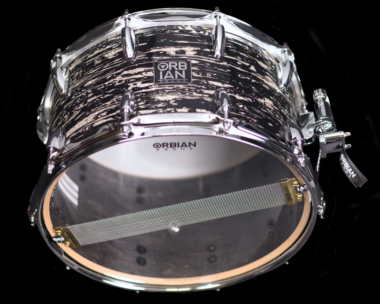 8”x14” Zebra Glass 12 ply, 8mm maple shell