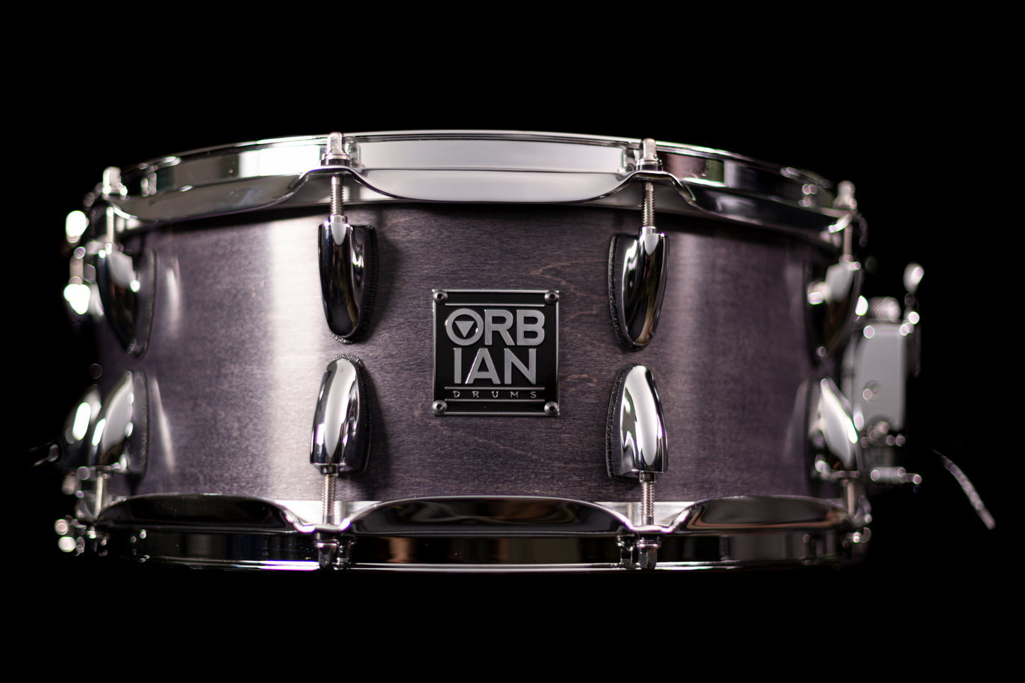 5.5”x14” Black 10 ply, 6mm maple shell