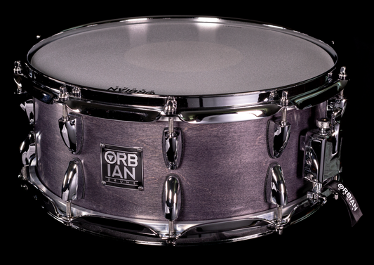 5.5”x14” Black 10 ply, 6mm maple shell