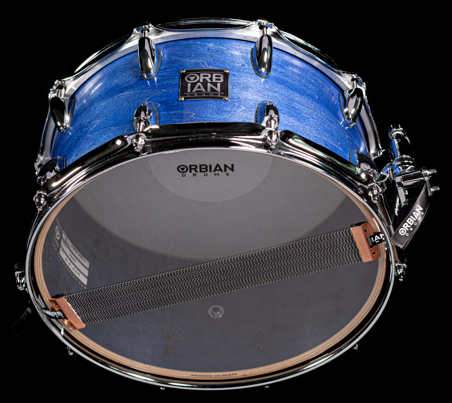 7”x14” Cobalt Blue 12 ply, 8mm maple shell
