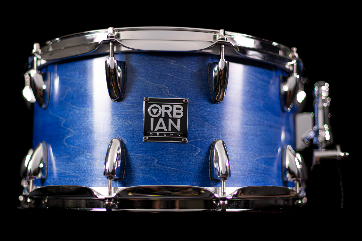 7”x14” Cobalt Blue 12 ply, 8mm maple shell