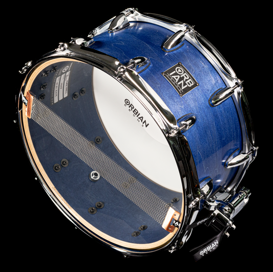 7”x14” Cobalt Blue 12 ply, 8mm maple shell