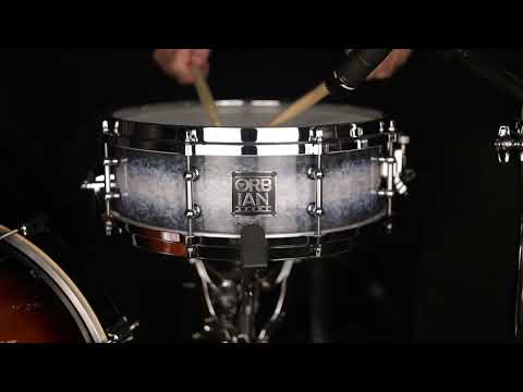 4.5"x13" Galaxy Blue, Piccolo, 12 ply, 8mm maple shell