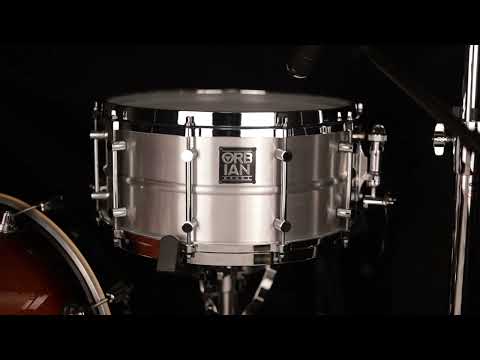 6.5"x14" Beaded Aluminum shell, 1mm