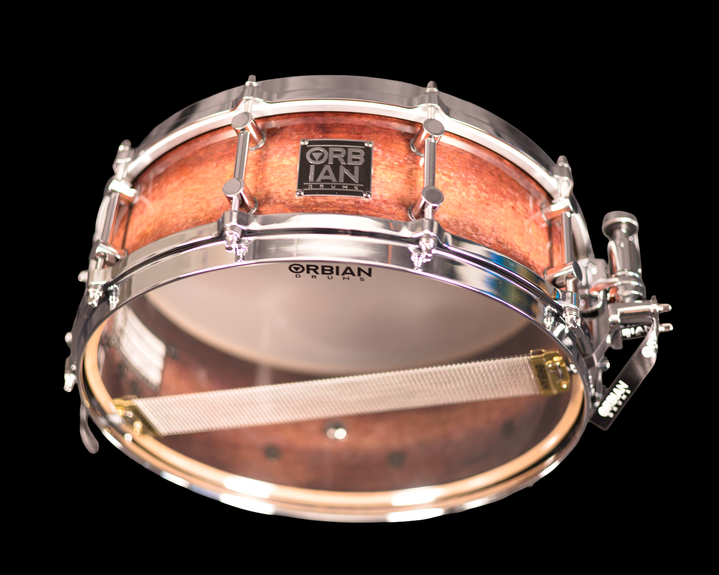 5"x14" Autumn Burst, 12 ply, 8mm maple shell