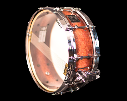 5"x14" Autumn Burst, 12 ply, 8mm maple shell
