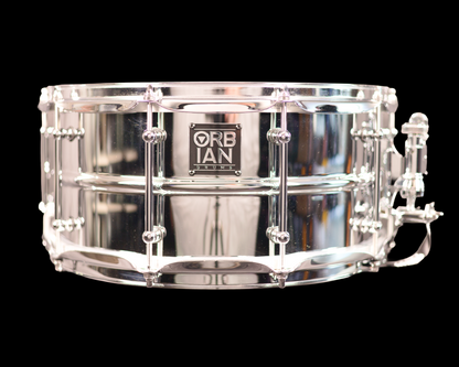 6.5"x14" Beaded Steel shell, 1mm