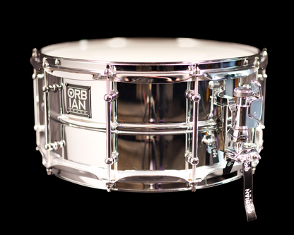 6.5"x14" Beaded Steel shell, 1mm