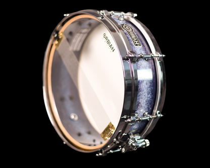 4"x13" Blue Galaxy Piccolo, 12 ply, 8mm maple shell