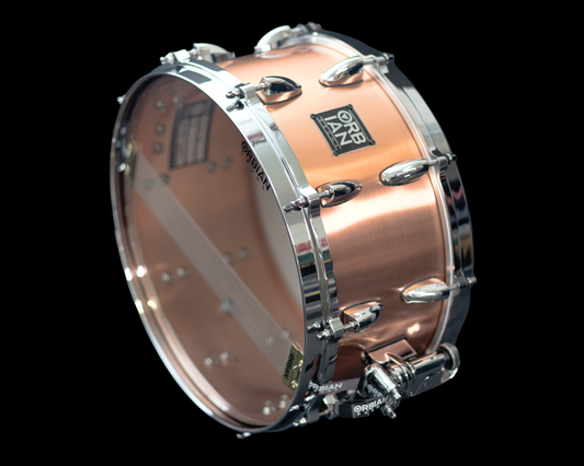 6.5"x14" Copper shell, 1mm, single lug