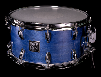 7”x14” Cobalt Blue 12 ply, 8mm maple shell